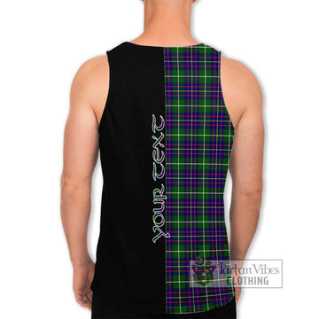Inglis Tartan Men's Tank Top with Family Crest and Half Of Me Style - Tartan Vibes Clothing