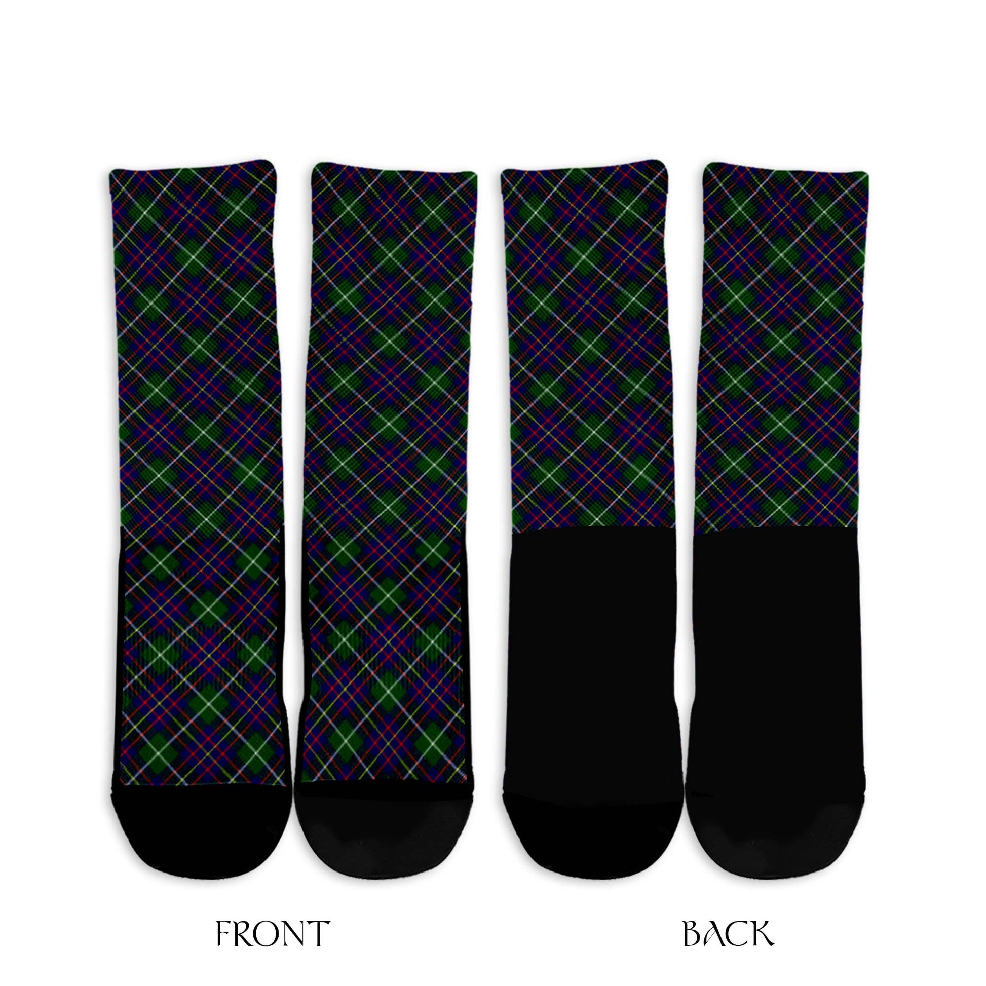 Inglis Tartan Crew Socks Cross Style - Tartan Vibes Clothing