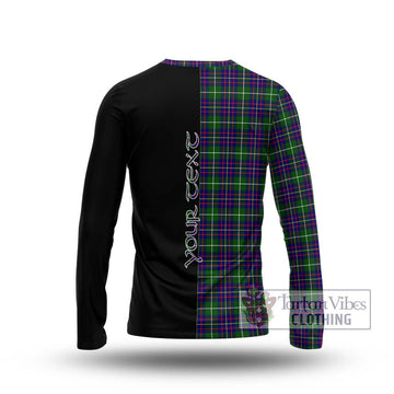 Inglis Tartan Long Sleeve T-Shirt with Family Crest and Half Of Me Style - Tartan Vibes Clothing