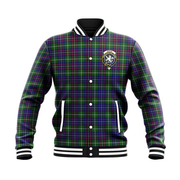 Inglis Tartan Baseball Jacket with Family Crest - Tartan Vibes Clothing