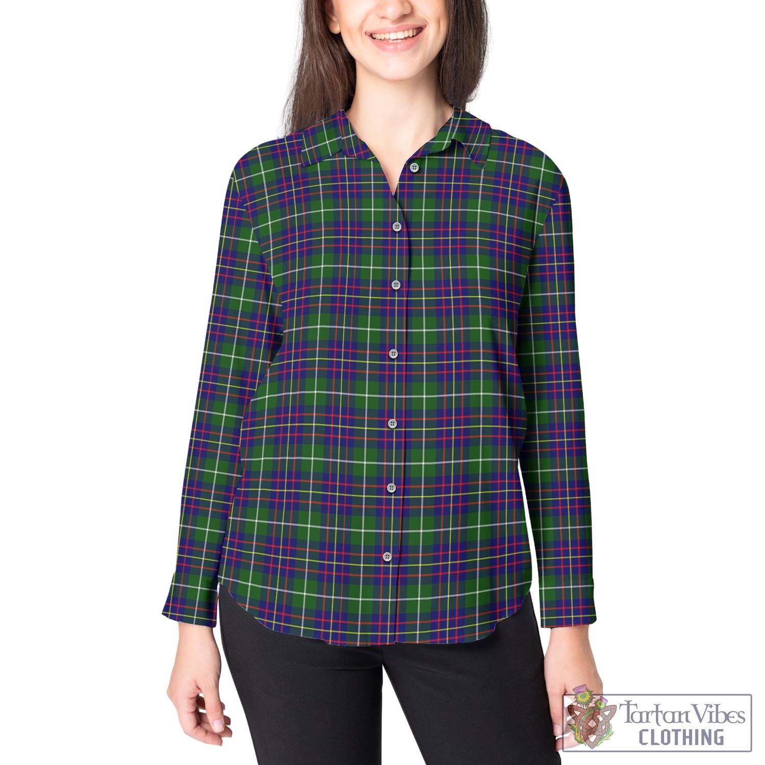 Inglis Tartan Women's Casual Shirt - Tartan Vibes Clothing