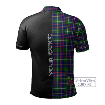 Inglis Tartan Polo Shirt with Family Crest and Half Of Me Style - Tartan Vibes Clothing