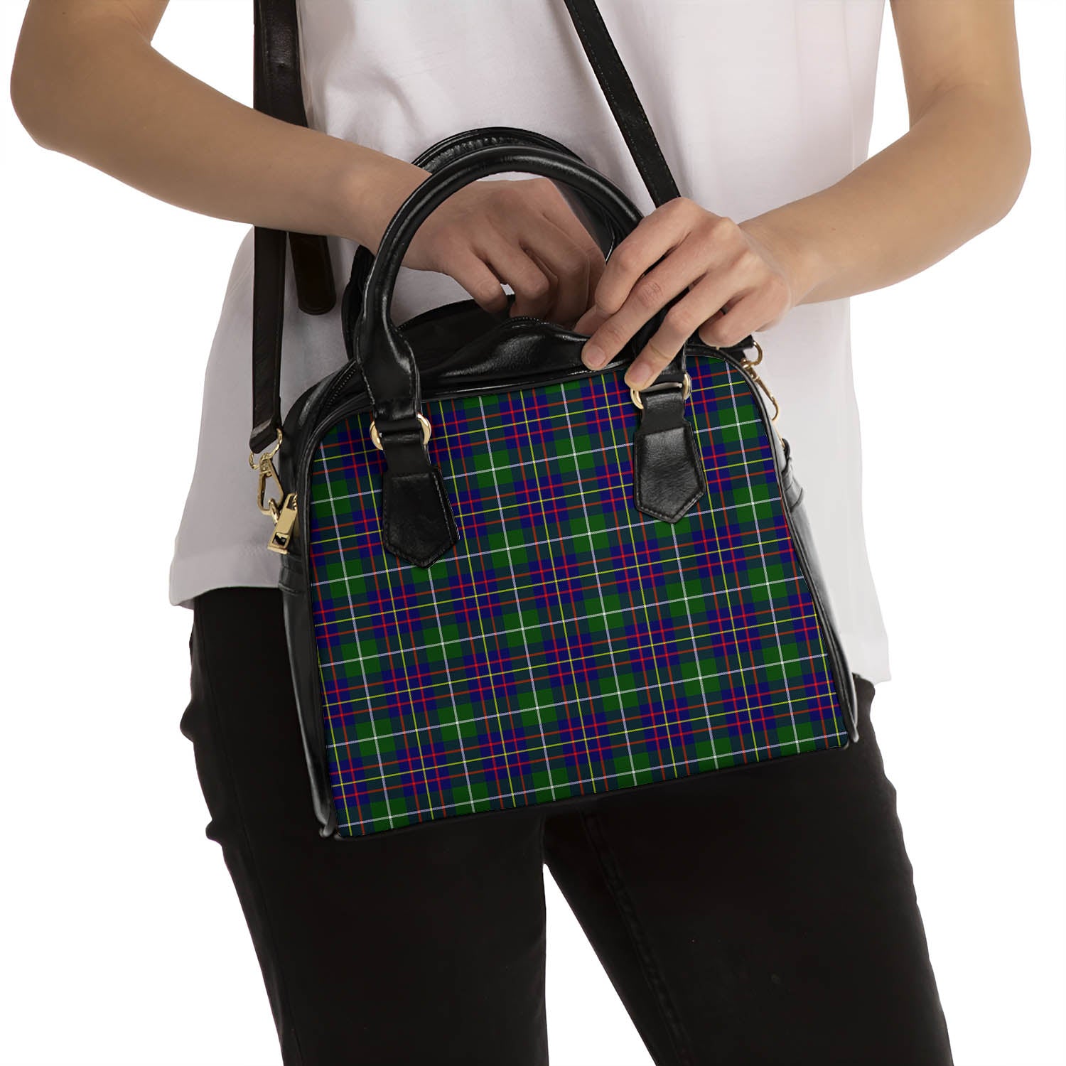 Inglis Tartan Shoulder Handbags - Tartan Vibes Clothing