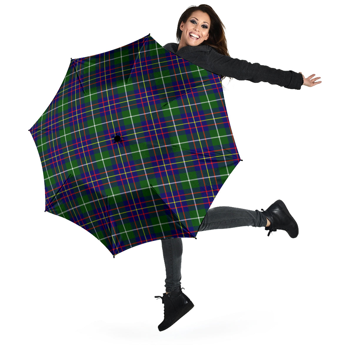 Inglis Tartan Umbrella - Tartan Vibes Clothing