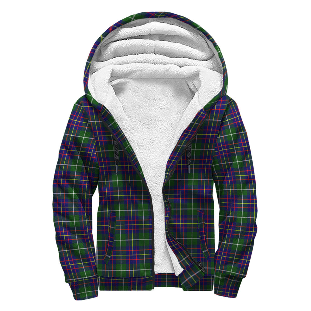 Inglis Tartan Sherpa Hoodie with Family Crest - Tartan Vibes Clothing