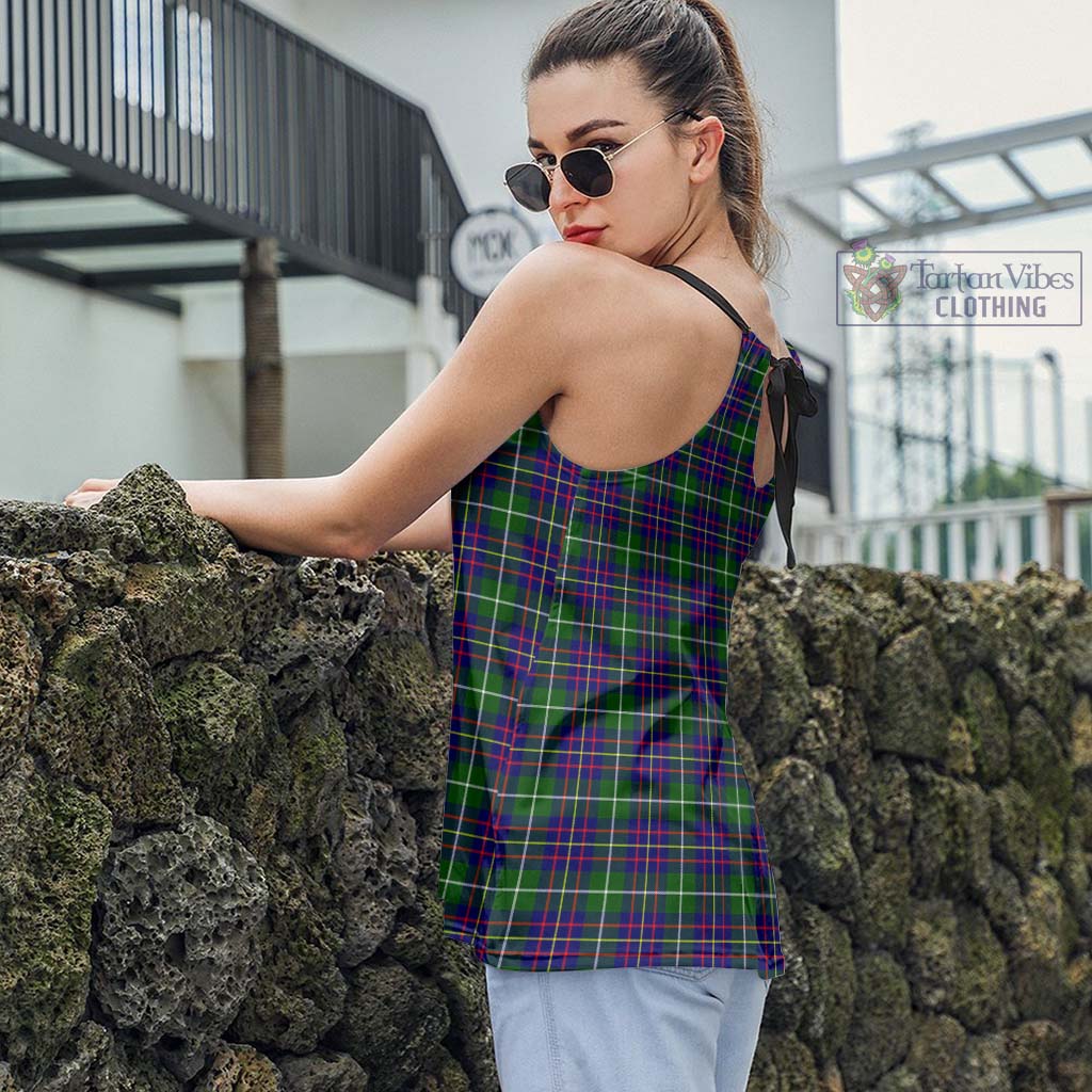 Inglis Tartan Loose Halter Neck Camisole - Tartan Vibes Clothing
