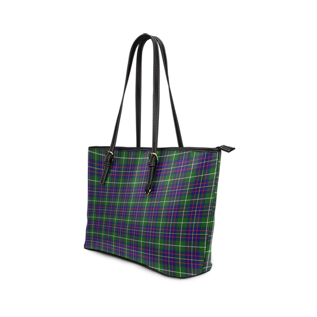 Inglis Tartan Leather Tote Bag - Tartan Vibes Clothing
