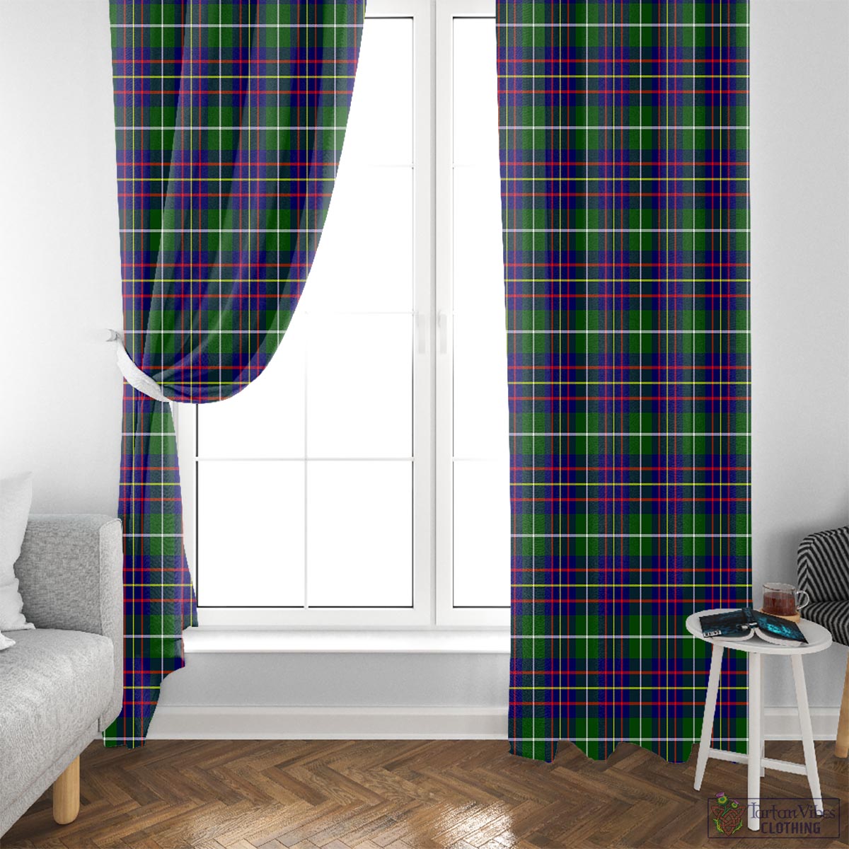 Inglis Modern Tartan Window Curtain