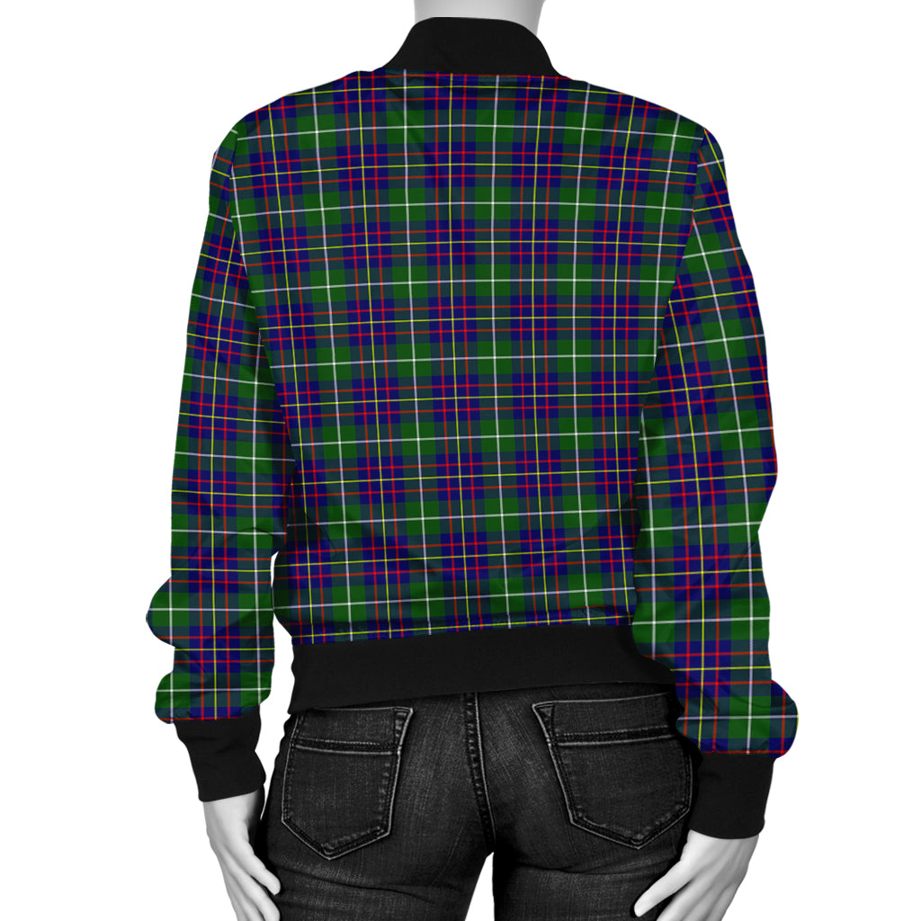 Inglis Tartan Bomber Jacket with Family Crest - Tartan Vibes Clothing