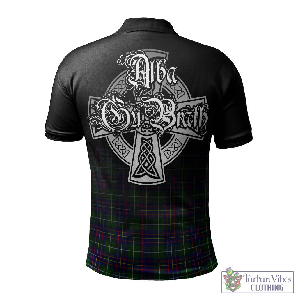 Inglis Tartan Polo Shirt Featuring Alba Gu Brath Family Crest Celtic Inspired - Tartan Vibes Clothing