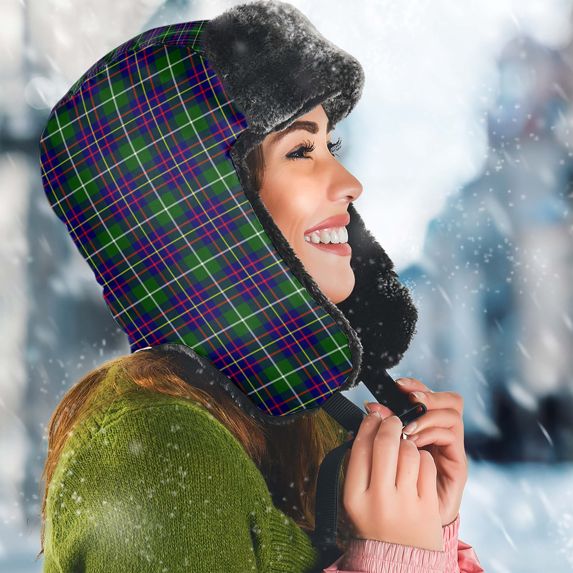 Inglis Tartan Winter Trapper Hat - Tartan Vibes Clothing