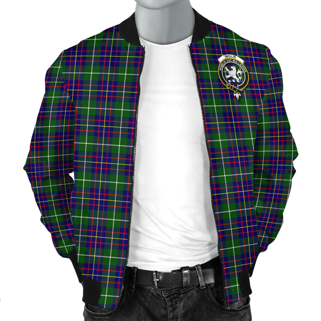 Inglis Tartan Bomber Jacket with Family Crest - Tartan Vibes Clothing