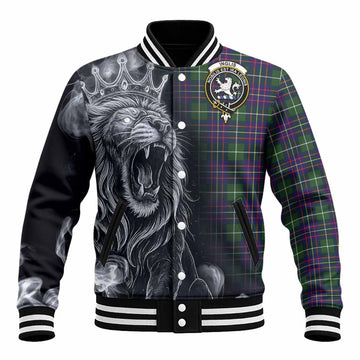 Inglis Tartan Baseball Jacket Roaring Lion Heritage