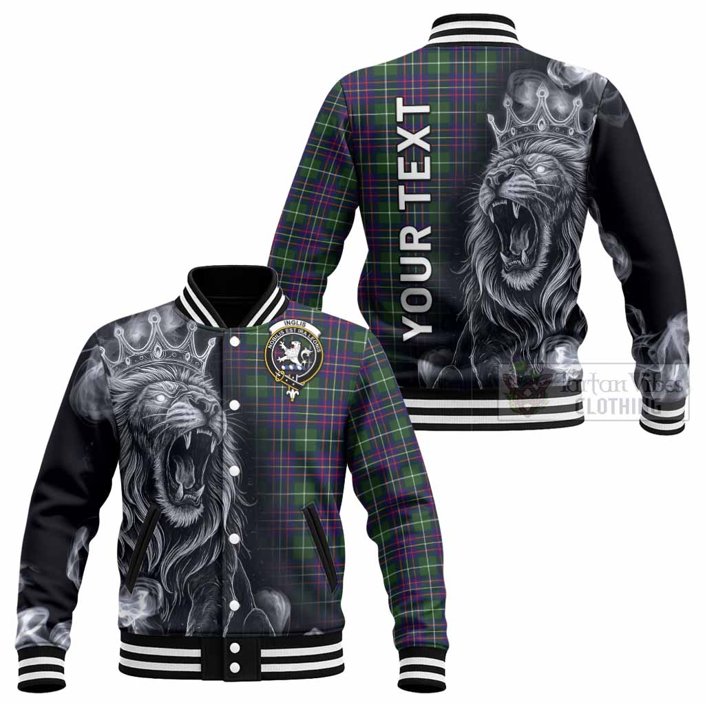 Inglis Tartan Baseball Jacket Roaring Lion Heritage