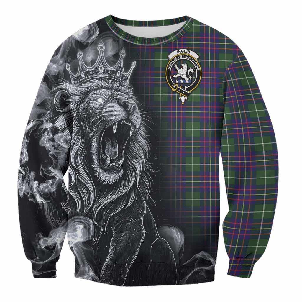 Inglis Tartan Sweatshirt Roaring Lion Heritage