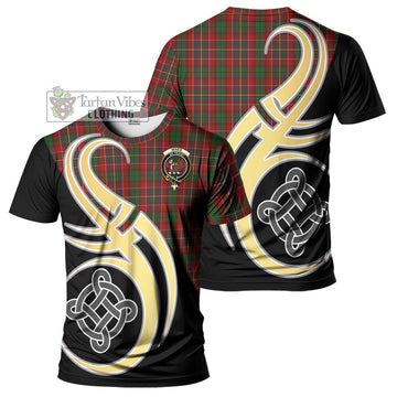 Innes Tartan T-Shirt with Family Crest and Celtic Symbol Style Kid's Shirt - Tartan Vibes Clothing
