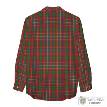 Innes Tartan Women's Casual Shirt with Family Crest