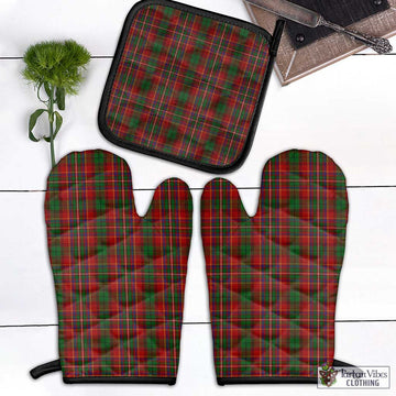Innes Tartan Combo Oven Mitt & Pot-Holder Combo 1 Oven Mitt & 1 Pot-Holder Black - Tartan Vibes Clothing