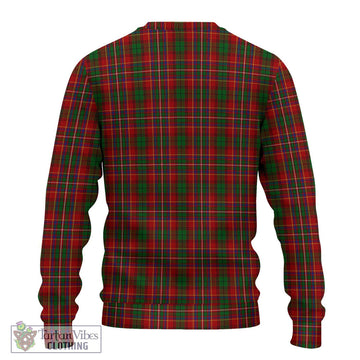Innes Tartan Knitted Sweater with Family Crest DNA In Me Style - Tartanvibesclothing Shop
