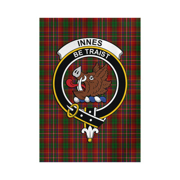 Innes Tartan Flag with Family Crest - Tartan Vibes Clothing