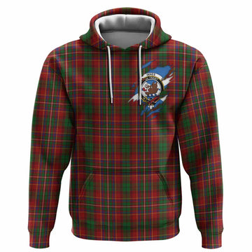 Innes Clan Crest In Me Tartan Hoodie Scotland Flag Style