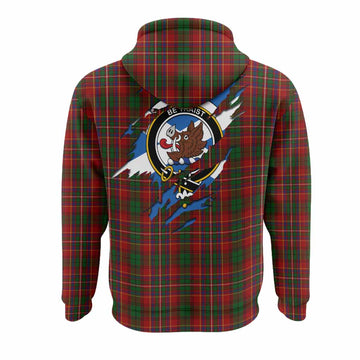 Innes Clan Crest In Me Tartan Hoodie Scotland Flag Style
