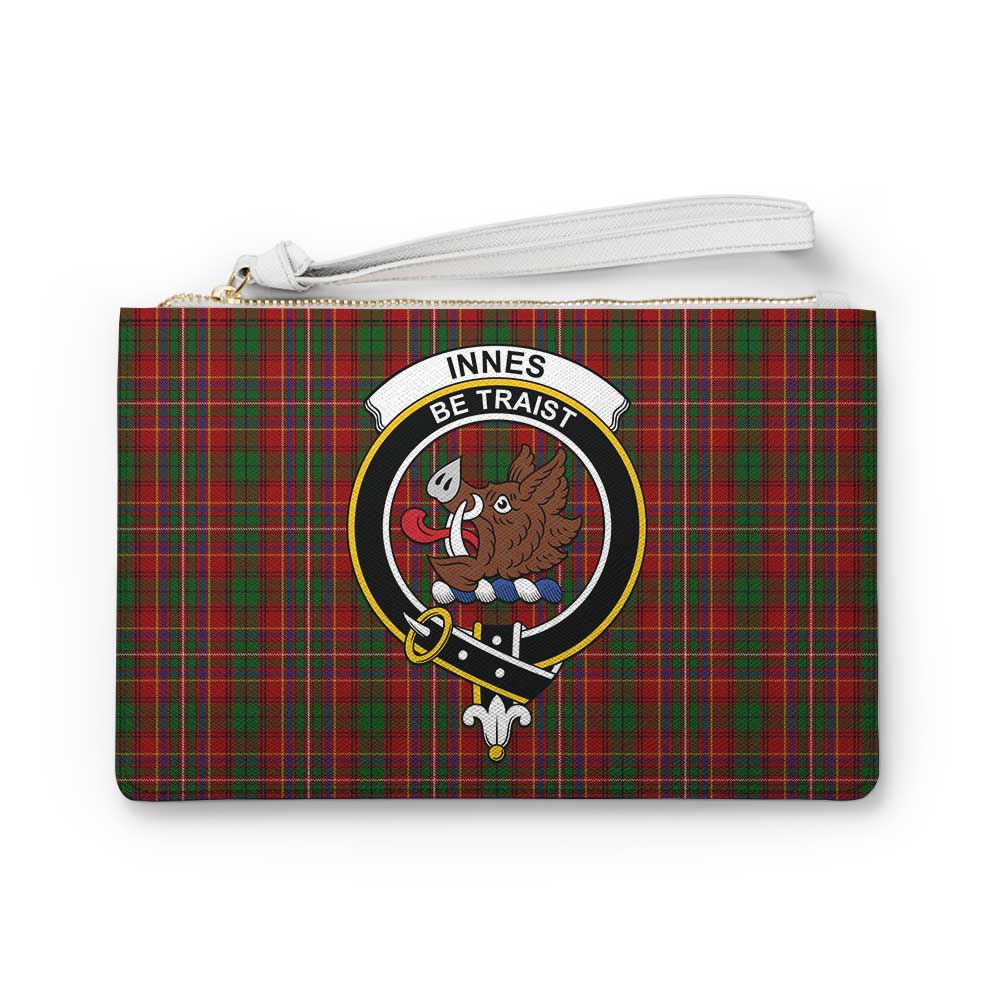 Tartan Vibes Clothing Innes Family Crest Tartan Clutch Bag