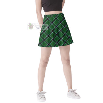 Innes Hunting Tartan Women's Plated Mini Skirt
