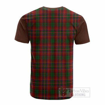Innes Tartan Accent Cotton T-shirt with Family Crest