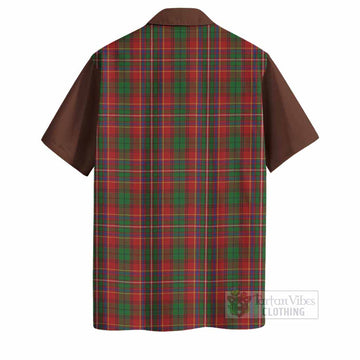 Innes Tartan Accent Hawaiian Shirt with Family Crest