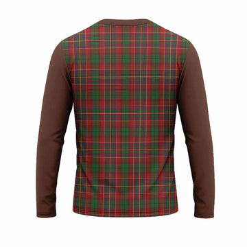 Innes Tartan Accent Long Sleeve T-Shirt with Family Crest