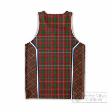 Innes Tartan Crest Men Tank Top Scotland Coat of Arm Flag Style - Tartan Vibes Clothing