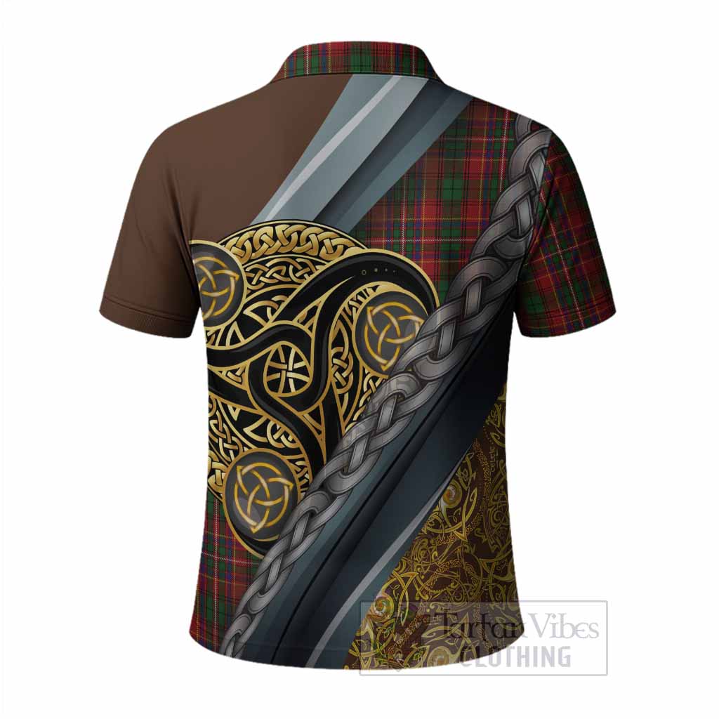 Innes Tartan Crest Polo Shirt Scottish Triskele Celtic