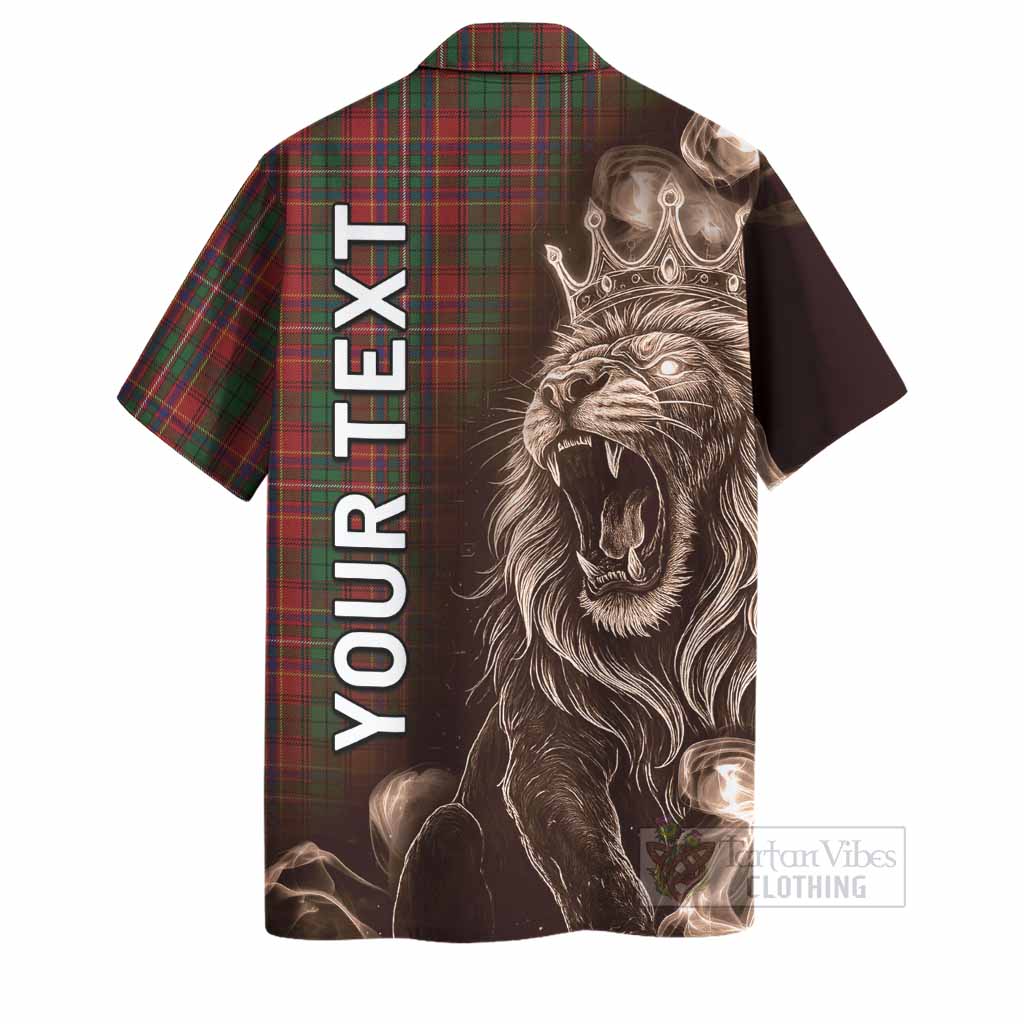 Innes Tartan Hawaiian Shirt Roaring Lion Heritage
