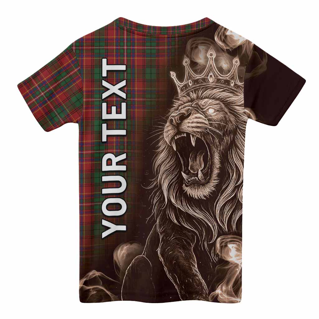 Innes Tartan Kid T-shirt Roaring Lion Heritage