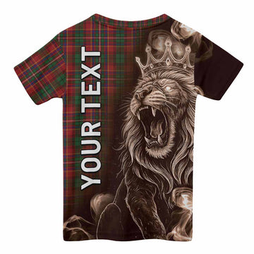 Innes Tartan Kid T-shirt Roaring Lion Heritage