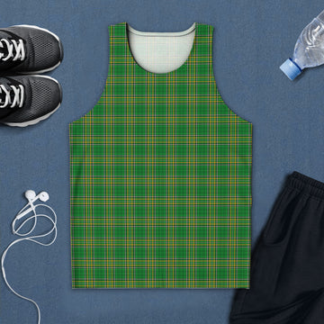 Ireland National Tartan Mens Tank Top 5XL - Tartan Vibes Clothing