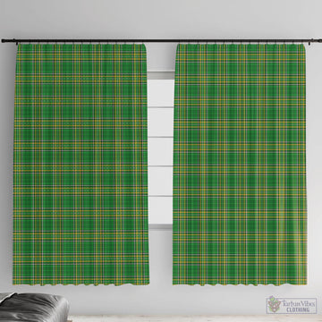 Ireland National Tartan Window Curtain