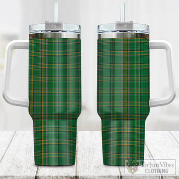 Ireland National Tartan Tumbler with Handle