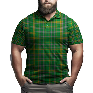 Ireland National Tartan Mens Polo Shirt