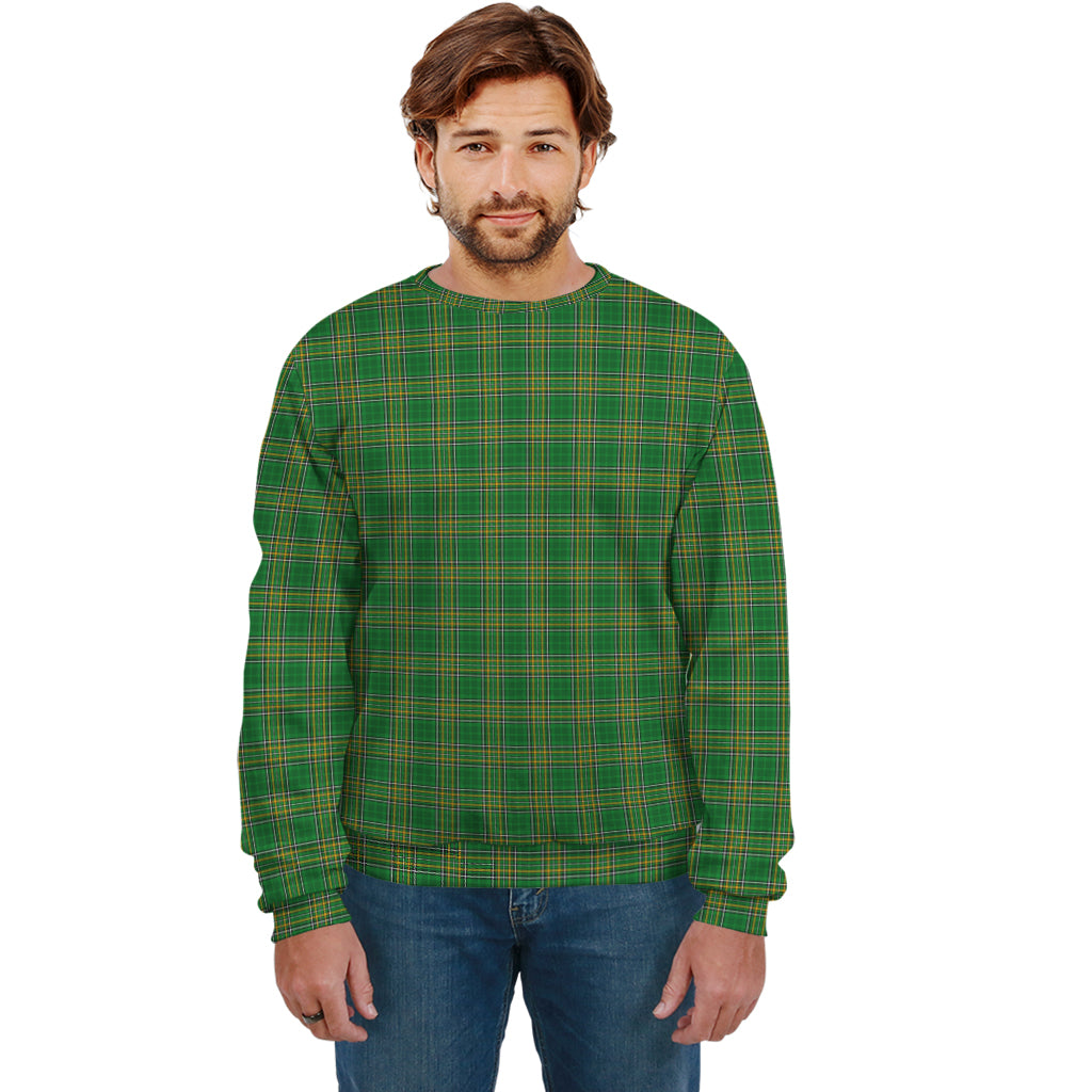 Ireland National Tartan Sweatshirt - Tartan Vibes Clothing