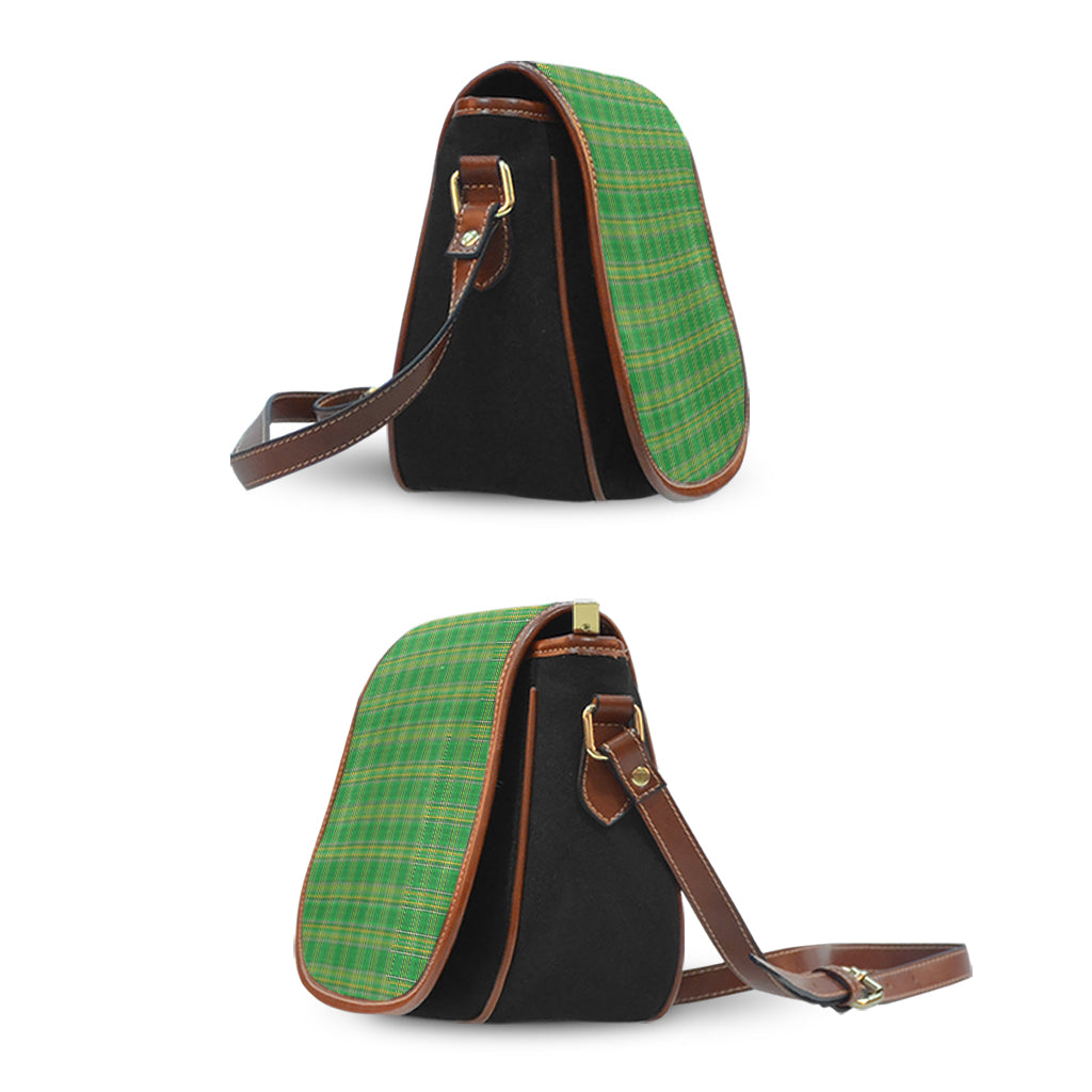 ireland-national-tartan-saddle-bag