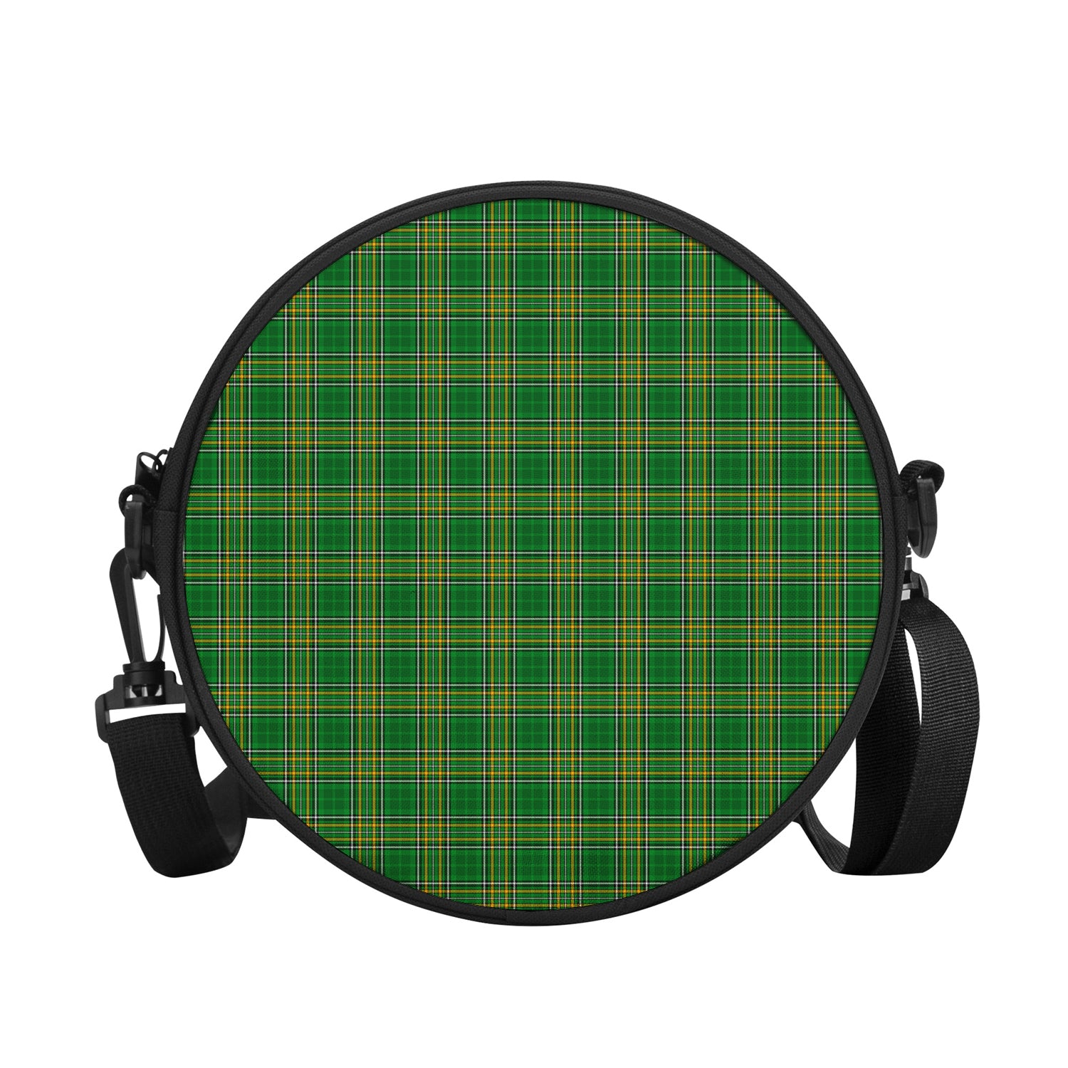 Ireland National Tartan Round Satchel Bags - Tartan Vibes Clothing