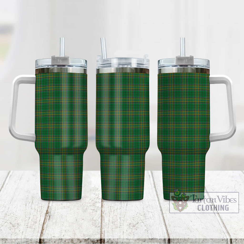 Tartan Vibes Clothing Ireland National Tartan Tumbler with Handle