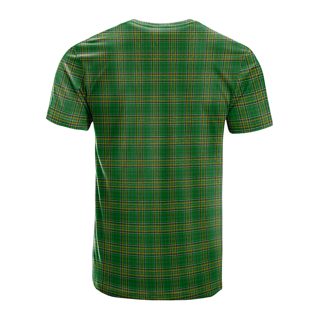 Ireland National Tartan T-Shirt - Tartan Vibes Clothing