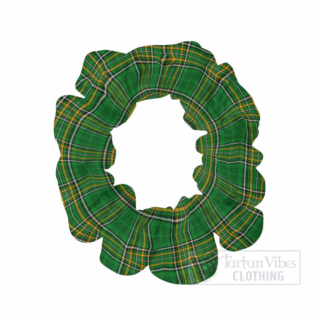 Ireland National Tartan Hair Scrunchie - Tartan Vibes Clothing