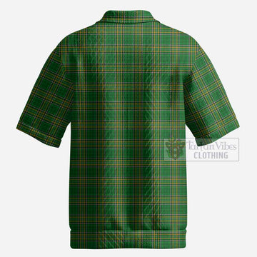 Ireland National Tartan Men’s Polo Sweater Top