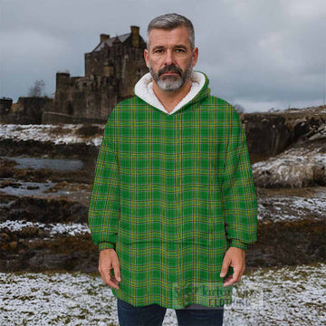 Ireland National Tartan Wearable Blanket