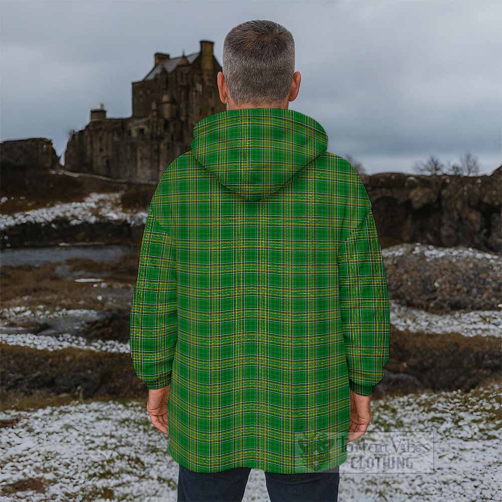 Ireland National Tartan Wearable Blanket - Tartan Vibes Clothing