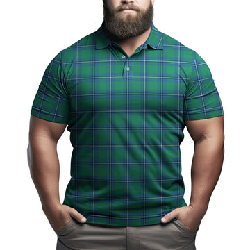 Irvine Tartan Mens Polo Shirt